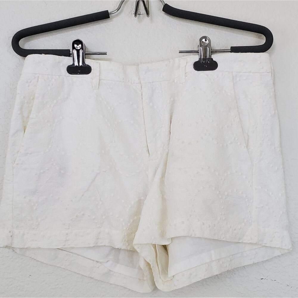 Madewell embroidered shorts sz 6
